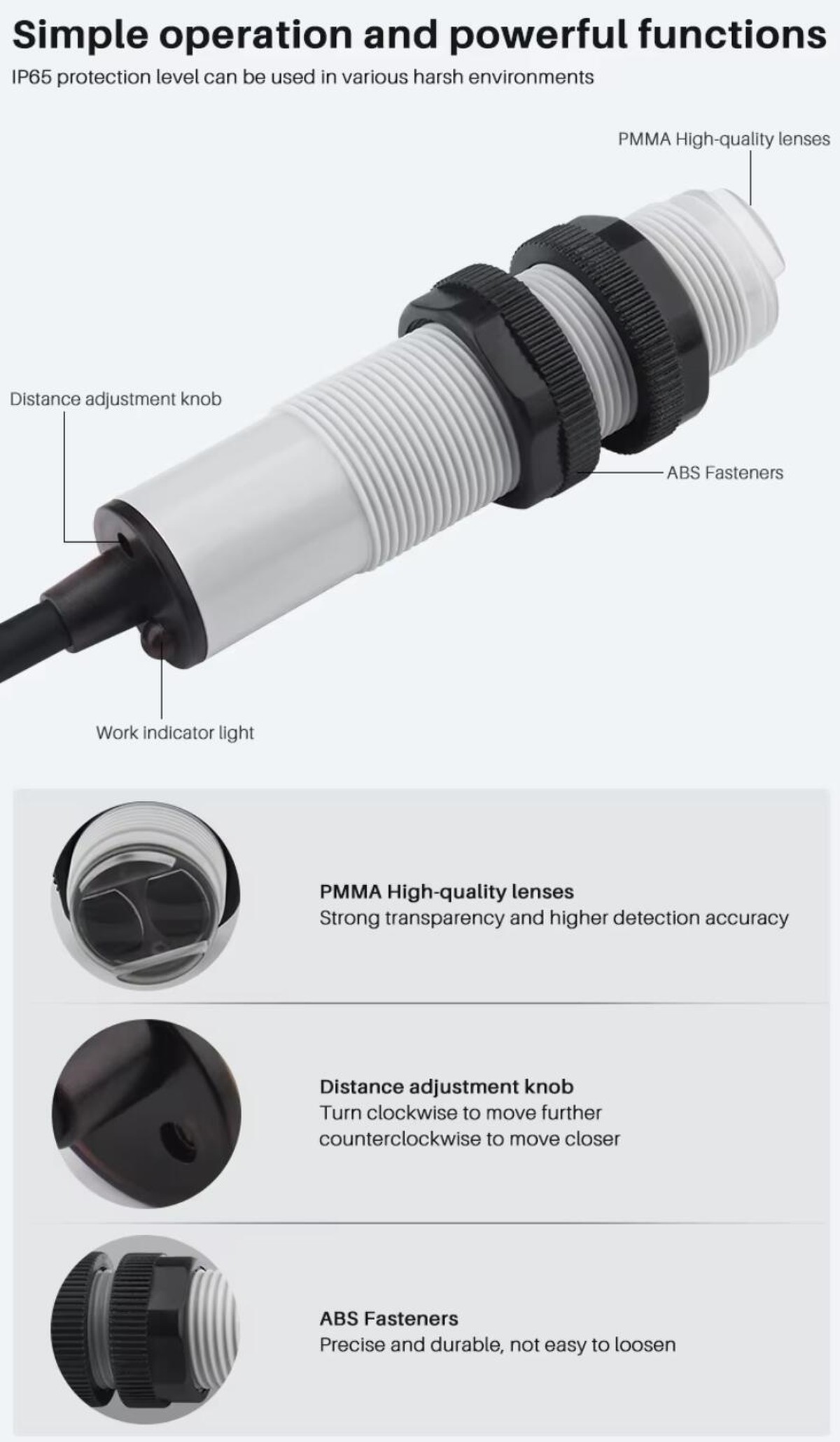 M18 Photoelectric Sensor M18 Photoelectric Sensor